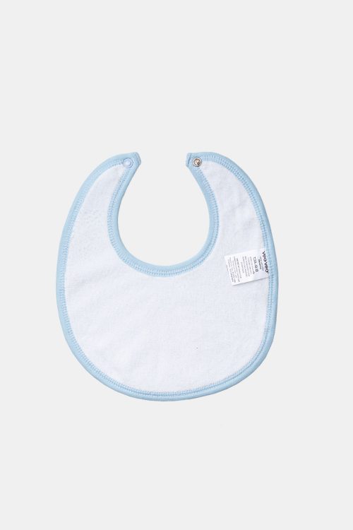 Baby shower Gift Set / Blue Forest / Organic cotton Bib-Blue-Forest-Organic-cotton-back