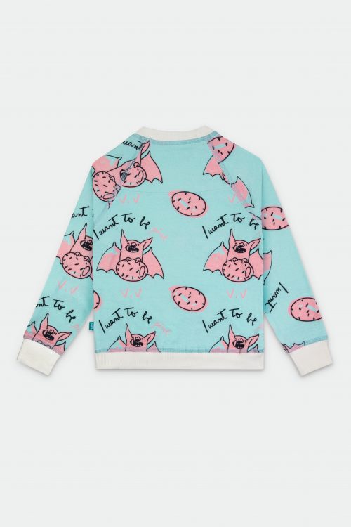 Organic Cotton Pjs / I want to be Pink veoveo_store_pijama_I_want_to_be_pink_dorso