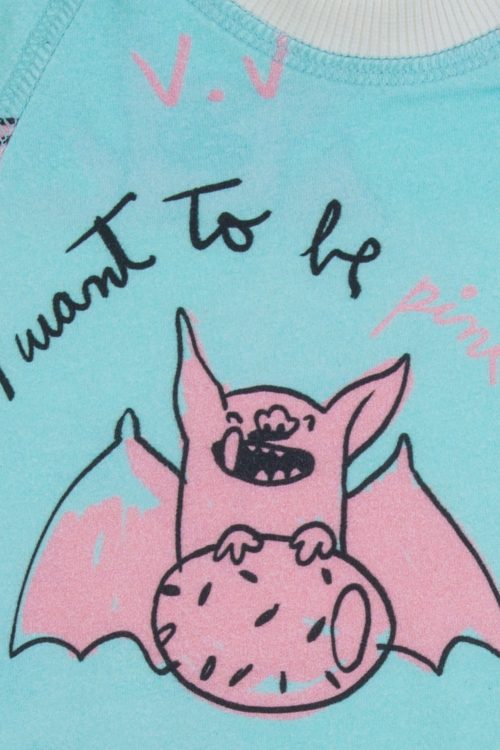 veoveo_store_pijama_I_want_to_be_pink_bottom_detail