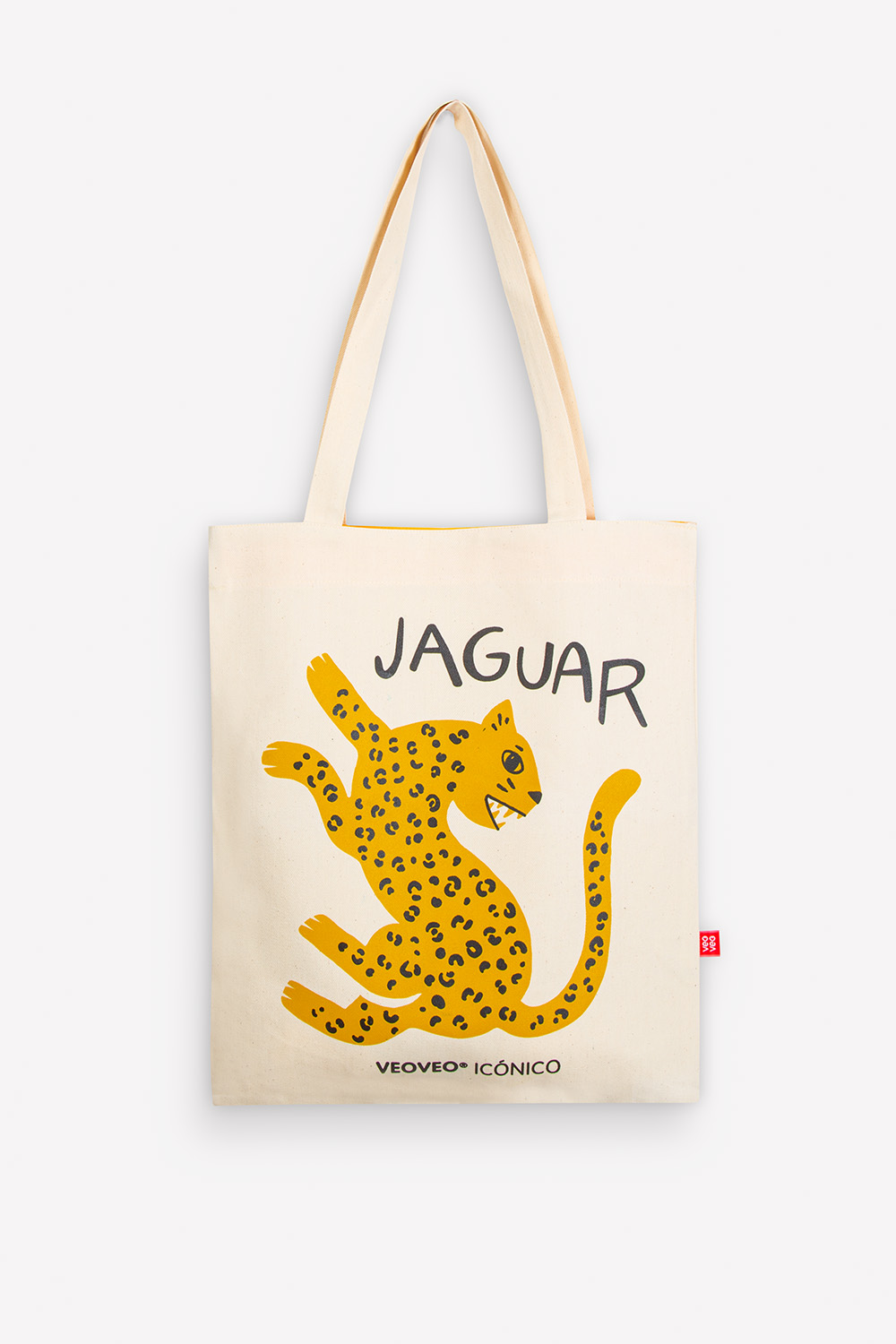 Tote Bag / Jaguar / Denim with Tencel veoveo.store-tote-bag-jaguar-frente