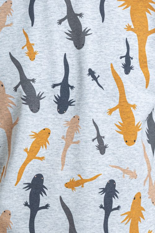 Axolotl sweatshirt / Kids veoveo KIDS - sudadera Ajolote - detalle