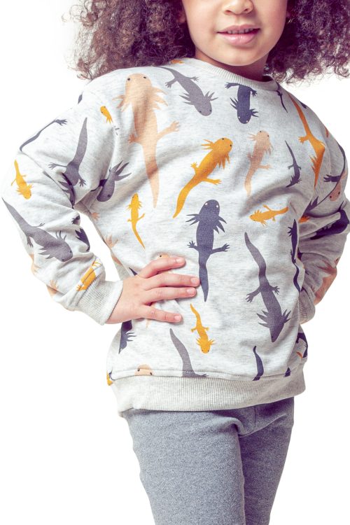 Axolotl sweatshirt / Kids Axolotl sweatshirt / Kids - Image 8