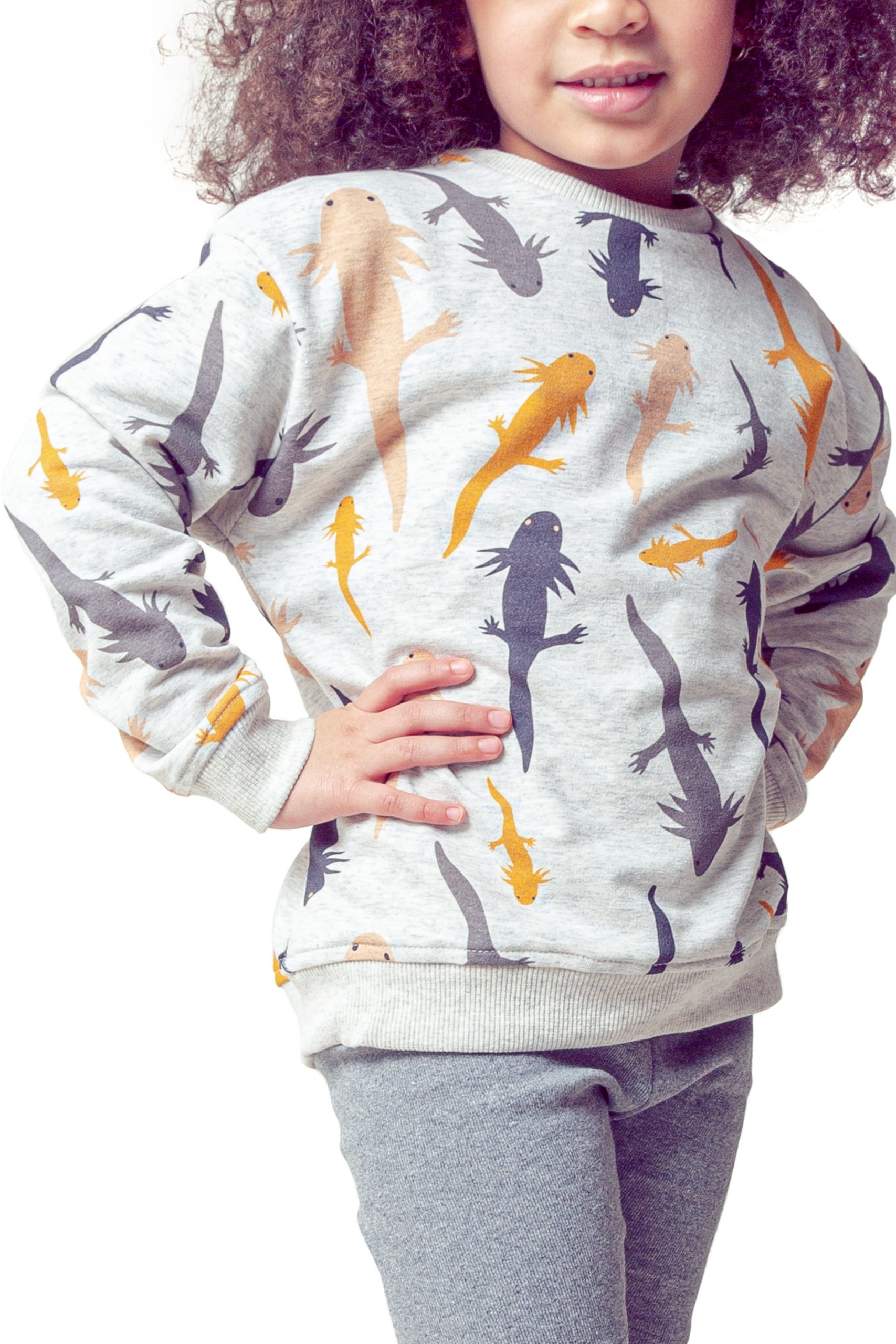 Axolotl sweatshirt / Kids Axolotl sweatshirt / Kids - Image 8