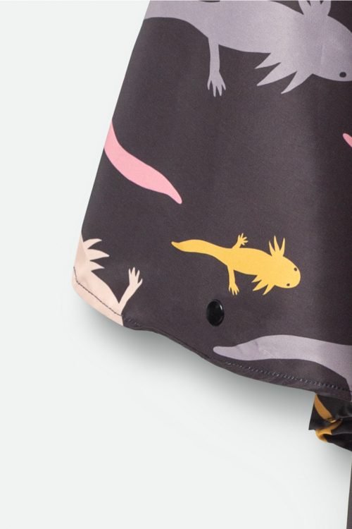 Rain Poncho Jacket Coat / Unisex / Axolotl Rain Poncho Jacket Coat / Unisex / Axolotl - Image 5