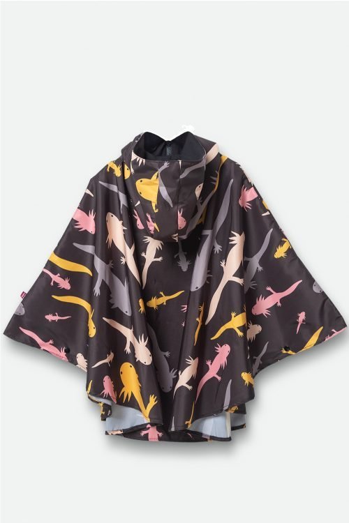 Rain Poncho Jacket Coat / Unisex / Axolotl Rain Poncho Jacket Coat / Unisex / Axolotl - Image 4