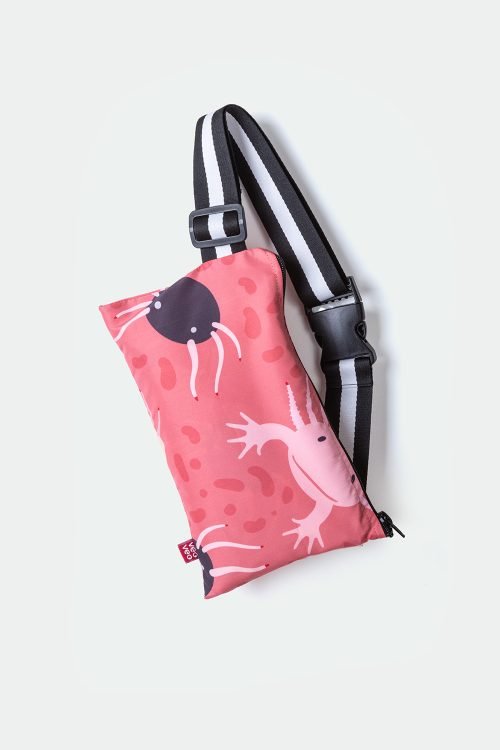 Axolotl Raincoat for kids / Pink Axolotl Raincoat for kids / Pink - Image 3