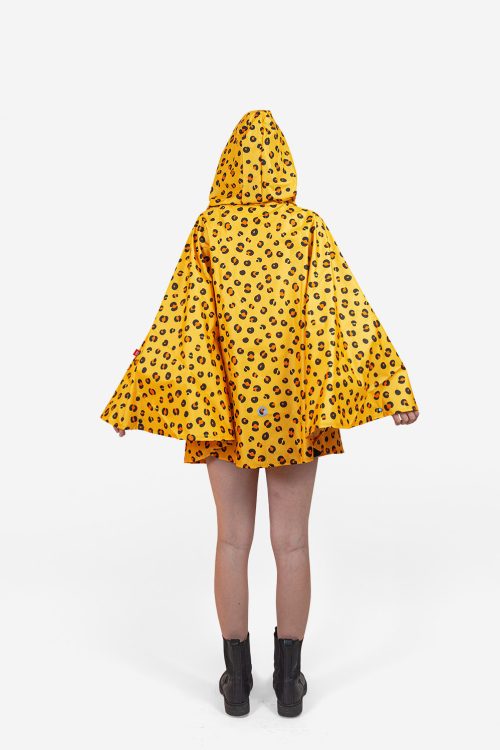 Jaguar Rain Poncho / yellow / Adult veoveo.store-impermeable-jaguar-adulto 03