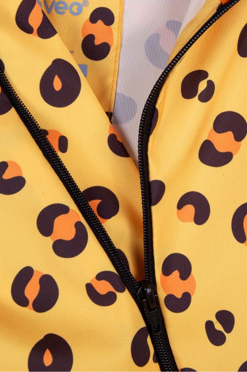 Yellow Rain Poncho 💛 / Jaguar / KIDS ☔ Yellow Rain Poncho 💛 / Jaguar / KIDS ☔ - Image 3