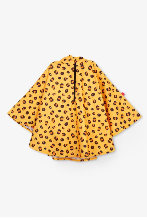 Alternative view of Yellow Rain Poncho 💛 / Jaguar / KIDS ☔