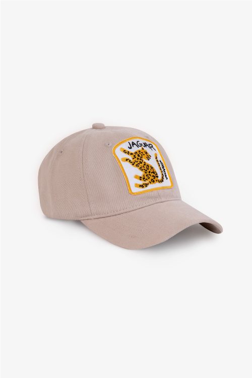 Jaguar Cap / Beige and Black 🧢