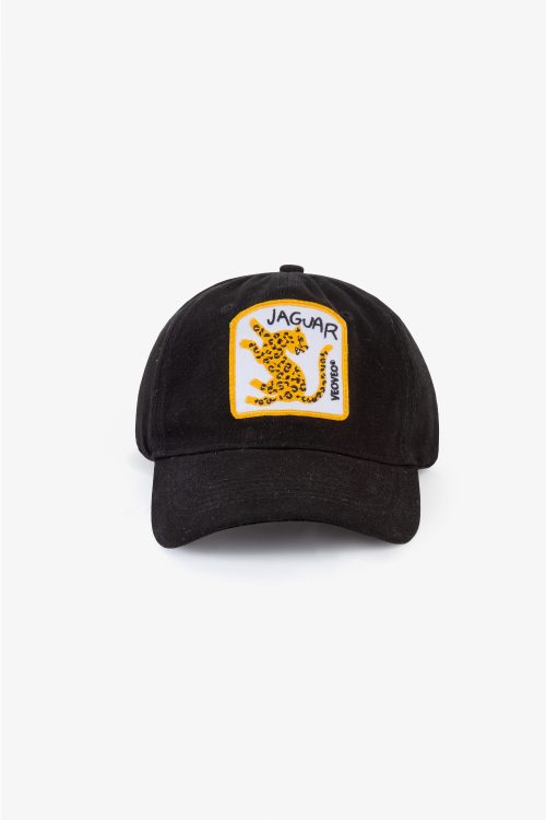 Jaguar Cap / Beige and Black 🧢 Jaguar Cap / Beige and Black 🧢 - Image 4