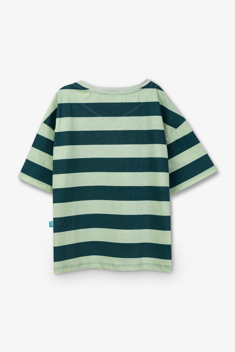 Organic Cotton Striped T-Shirt – Adults Organic Cotton Striped T-Shirt – Adults - Image 2