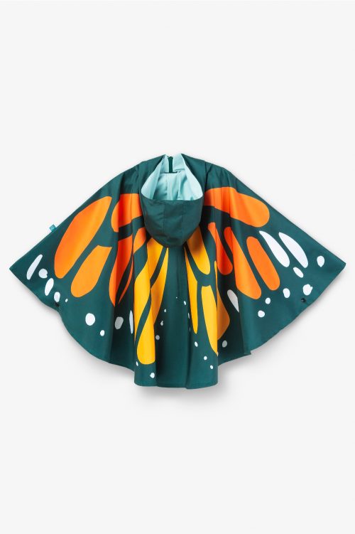 Monarch Butterfly Rain Jacket / Adult