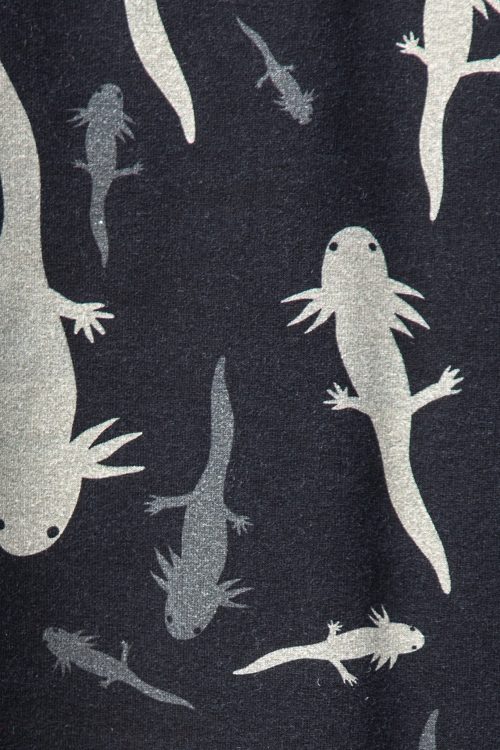 Axolotl Black Sweatshirt | Adults Axolotl Black Sweatshirt | Adults - Image 7