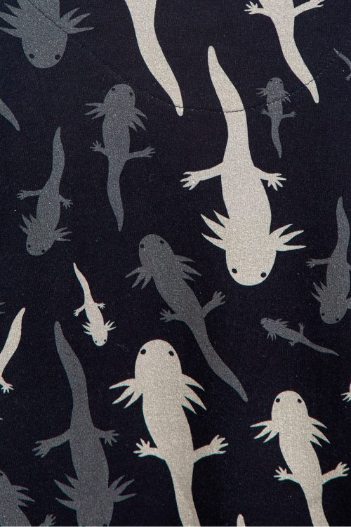 Axolotl Black Sweatshirt – Kids Axolotl Black Sweatshirt – Kids - Image 5