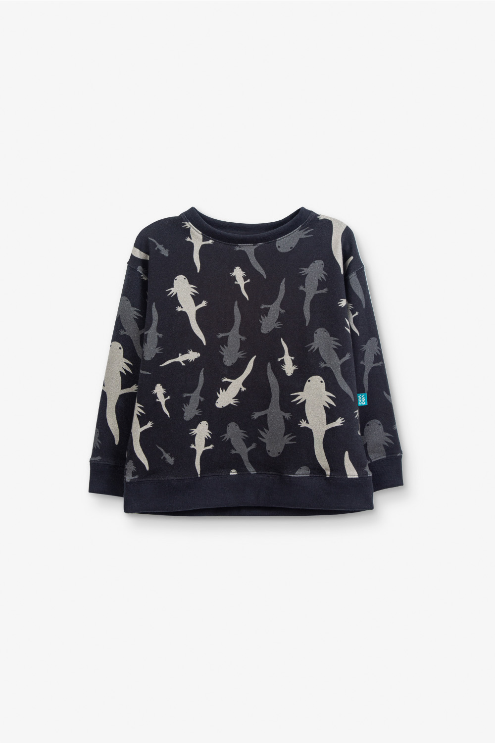 Axolotl Black Sweatshirt – Kids Axolotl Black Sweatshirt – Kids