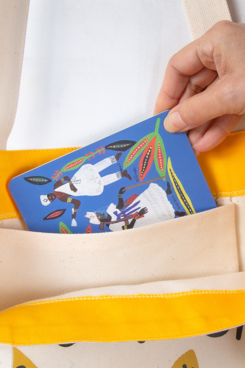 Tote Bag / Monarch / Denim with Tencel veoveo.store-tote-bag-